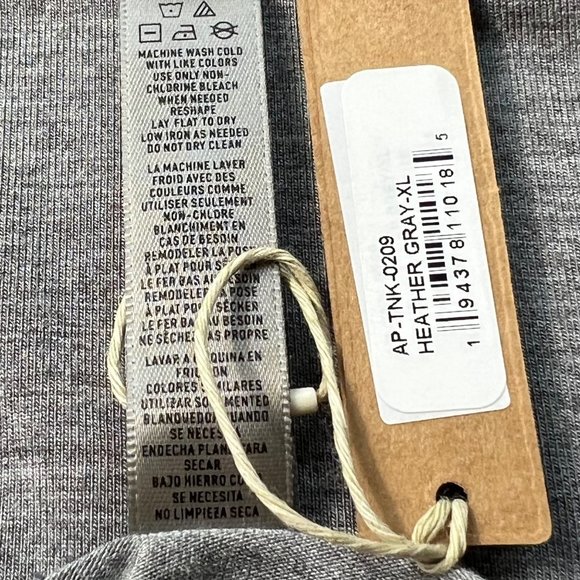 SKIMS Sleep Tank Top Heather Gray Womens XL - Picture 10 of 12